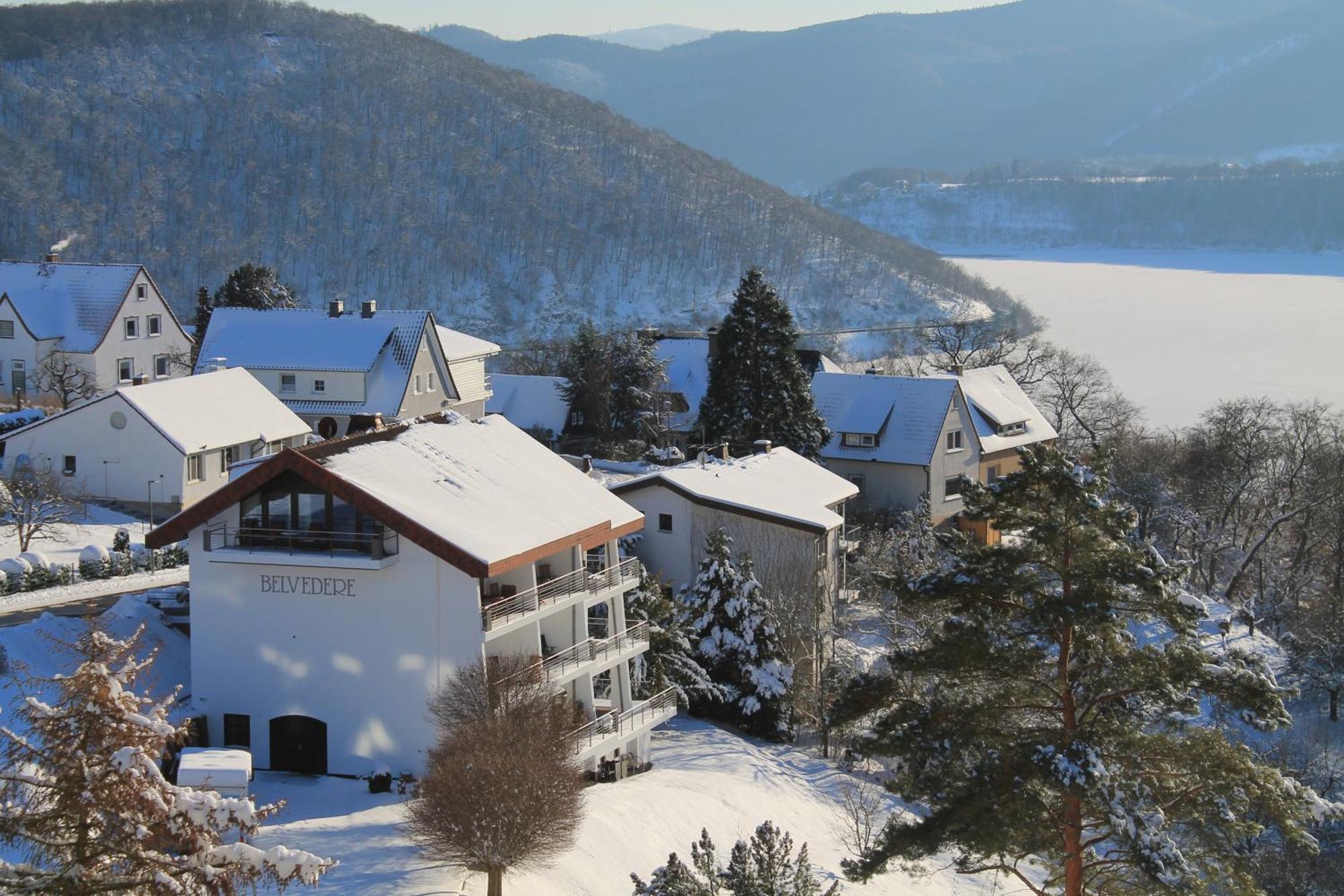 Belvedere - Das Bio Hotel Garni & Suitehotel Am Edersee ! Unser Geschenk Fuer Sie, Auch Die Gaestecard Grimmheimat! Валдек Екстериор снимка
